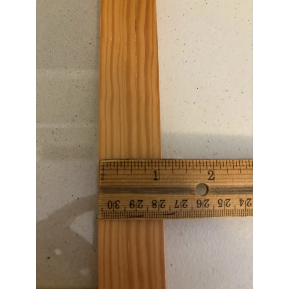 Y2K Wood Frame Fits 8x10 Photo Natural by Dennis Daniels Co. Pine Grain